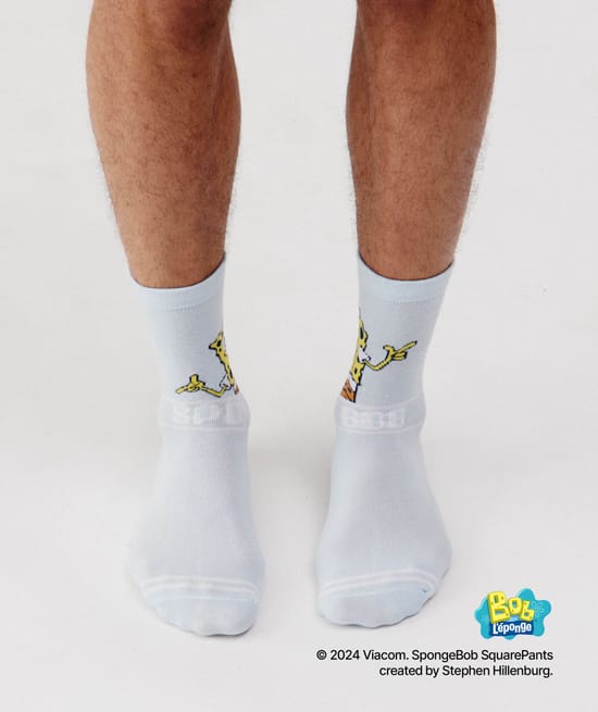 Coffret chaussettes en coton Bob l'Eponge;