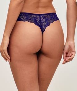 Lace thong;