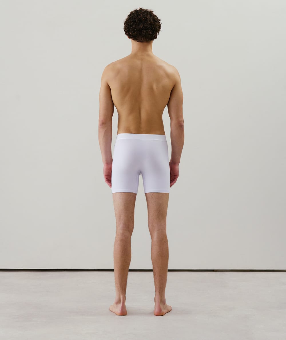 Boxer long en microfibre;