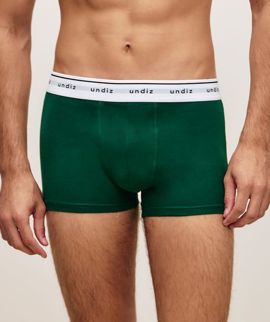 Boxer uni en coton;