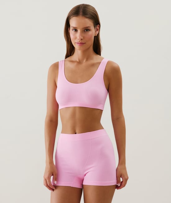Seamless bralette;