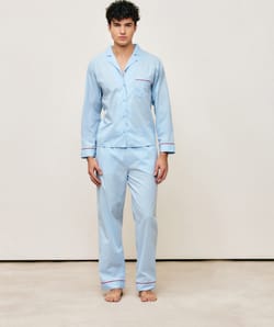 Chemise en coton &agrave; rayures;