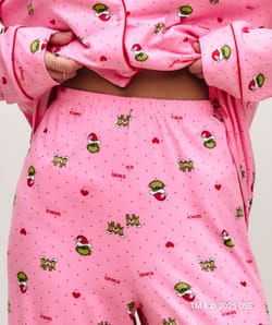 Pantalon jersey Grinch;