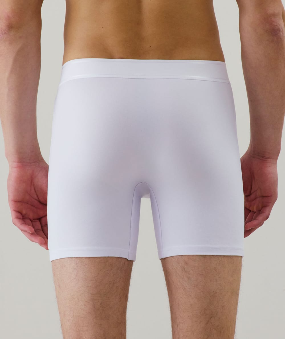 Boxer long en microfibre;