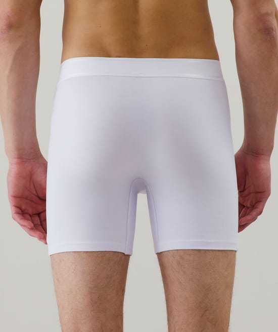 Long boxer shorts;