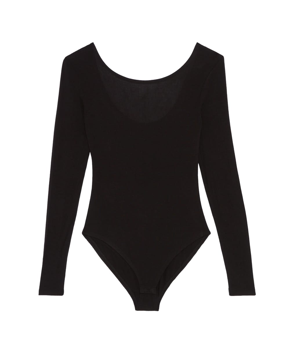 Long sleeve bodysuit;