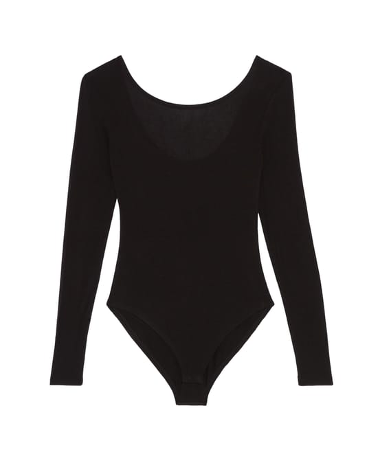 Long sleeve bodysuit;
