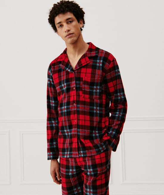 Chemise à carreaux;