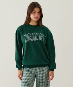 Ensemble sweatshirt molleton et pantalon flanelle;