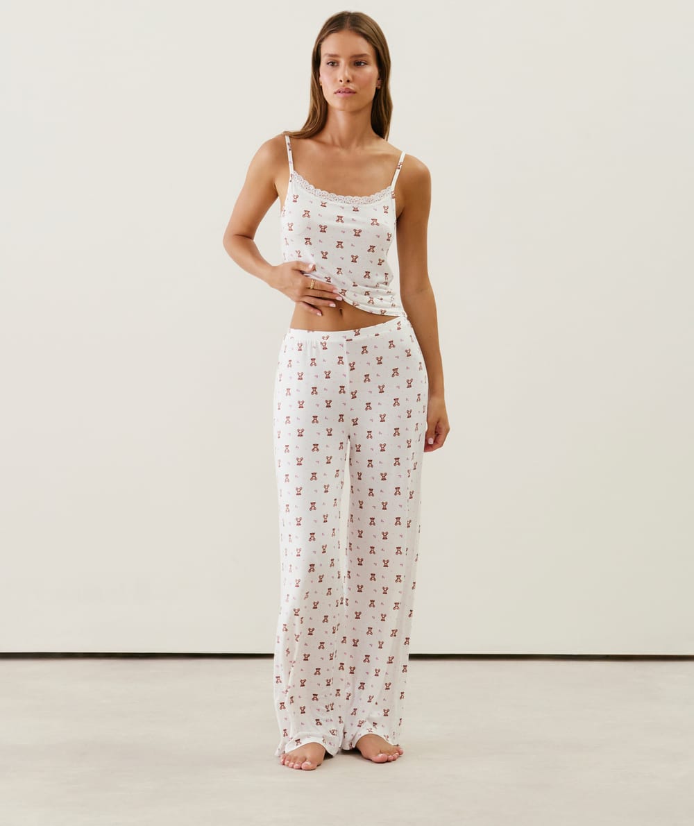 Pantalón de punto;