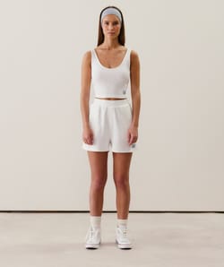 Gebroken witte top;