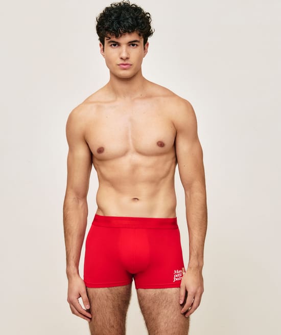 Boxer en coton motif ourson "Mon petit pain;