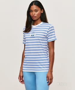 Striped jersey Stitch T-shirt;