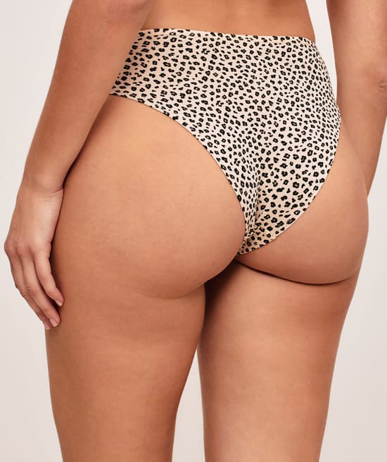 Pack of 3 patterned cotton knickers;