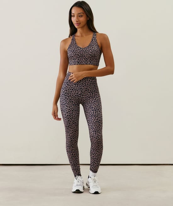 Legging léopard;
