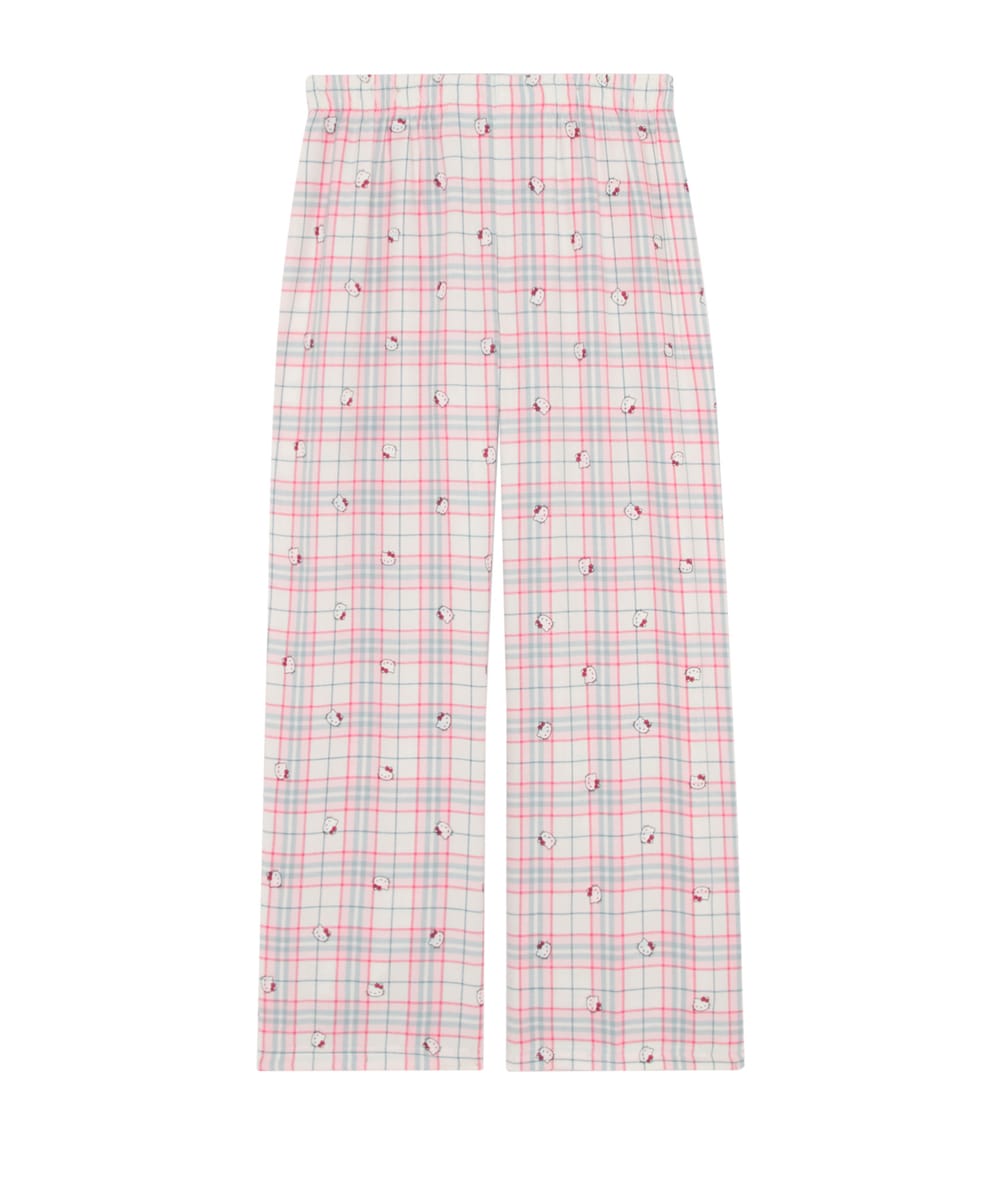 Hello Kitty flannel trousers;