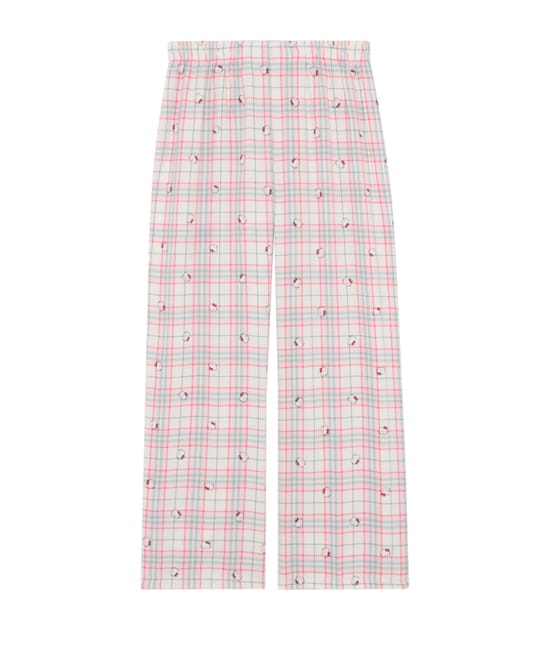 Hello Kitty flannel trousers;