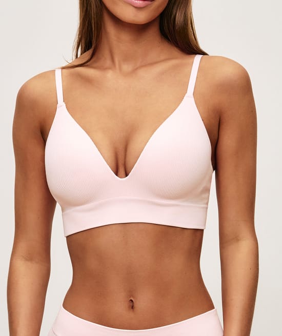 Seamless push-up bralette;