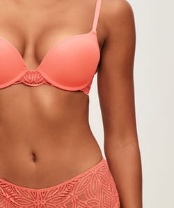 Soutien-gorge ultra push-up en dentelle;