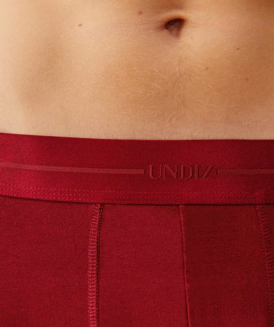 Bóxer de punto con mensaje;