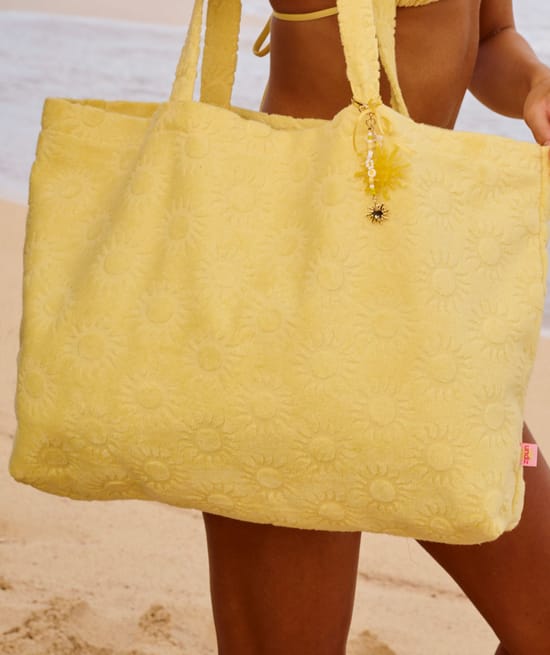 Printed sponge bag sun;