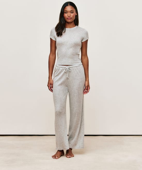 Pantalón de punto jersey;