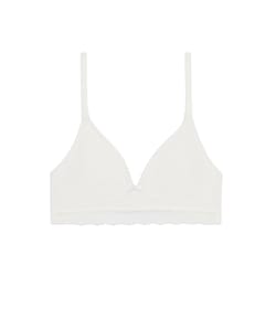 Pack de 2 sujetadores triangulares de algodón;