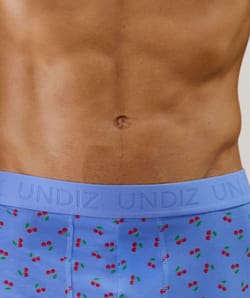 Boxer à motifs en coton;