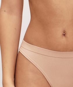 Seamless panties - nude;