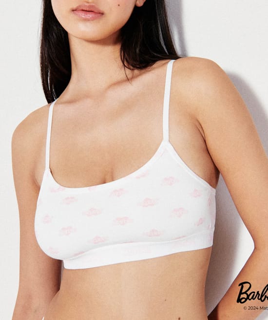 Brassière en coton Barbie;
