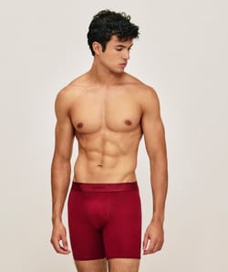 Boxer long en coton;