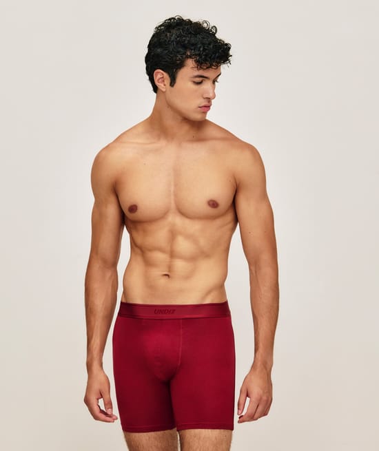 Long cotton boxer;