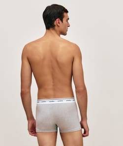 Boxer uni en coton;