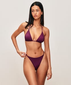 Triangle bikini top;