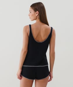 Crochet shorts;