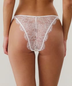 Culotte en dentelle;