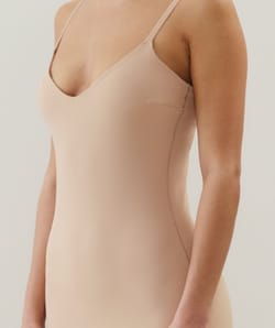 Fond de robe en microfibre;