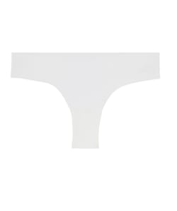 shorty en micro - blanc;