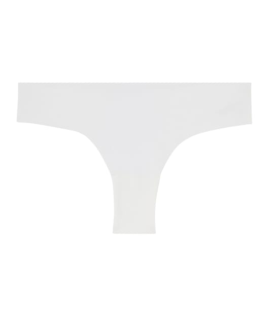 shorty en micro - blanc;