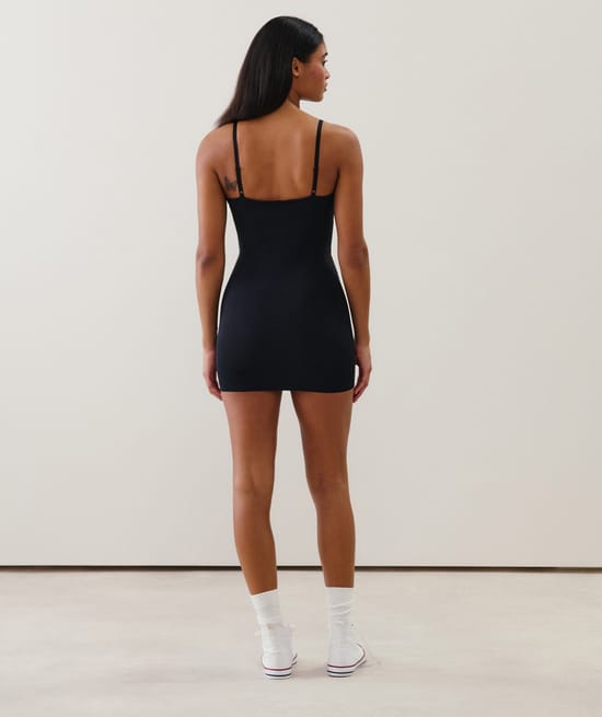 Microfibre shaping dress;