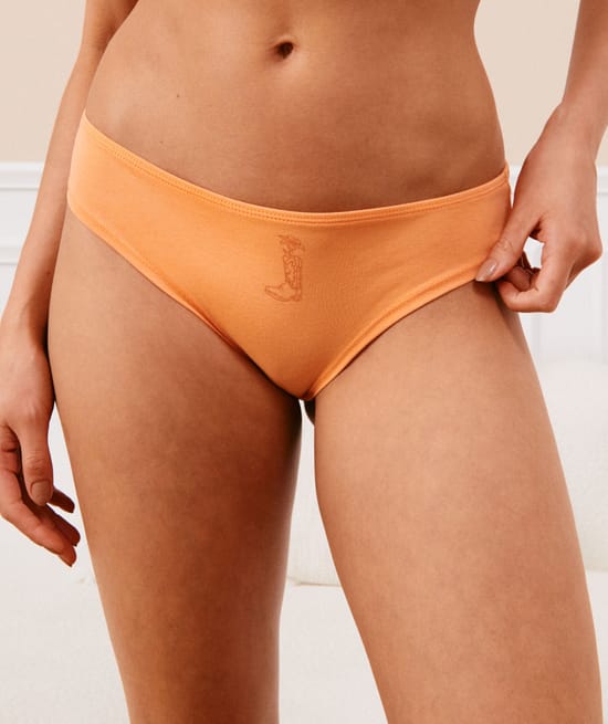 Pack of 3 pairs of cotton briefs;