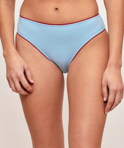 Pack of 3 patterned cotton knickers;