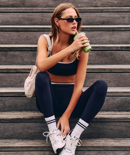 Leggings de microfibra;