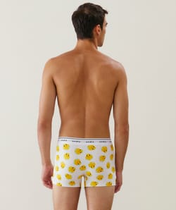 Duck print boxer shorts;
