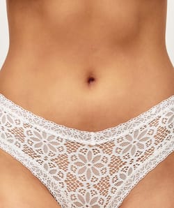 Lacy cheeky;