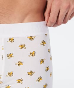 Banana-pattern boxer shorts;