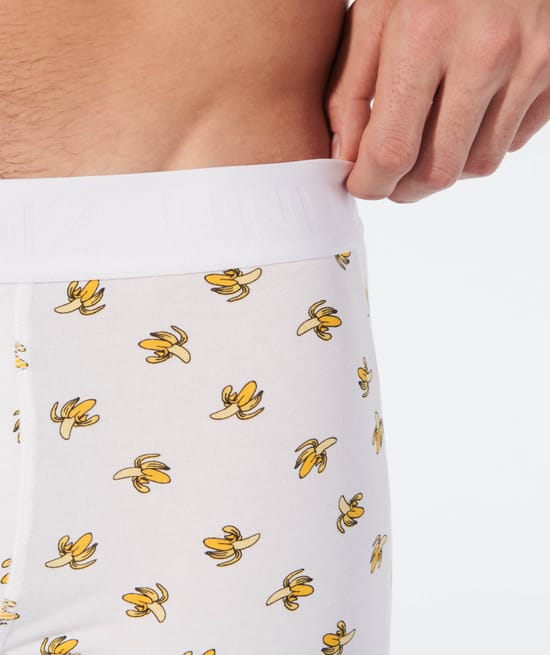 Boxershorts met bananenpatroon;
