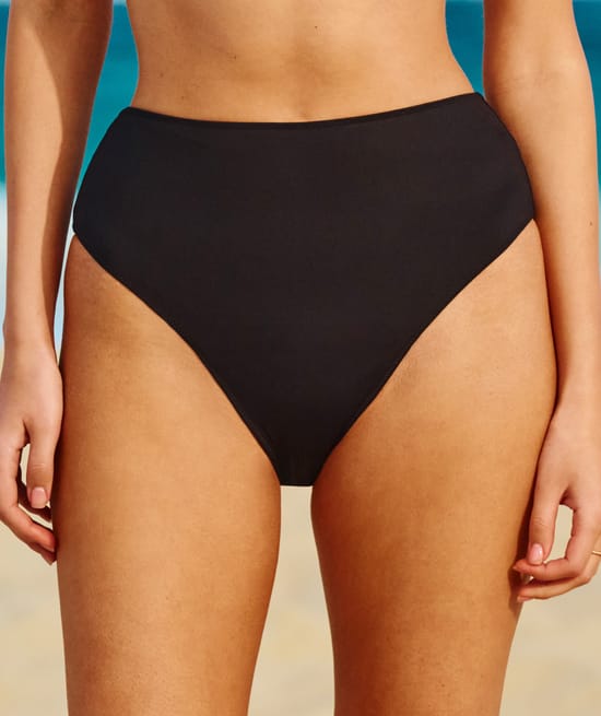 Culotte de talle alto - braguita de bikini 
menstrual;