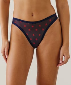 Mesh thong;