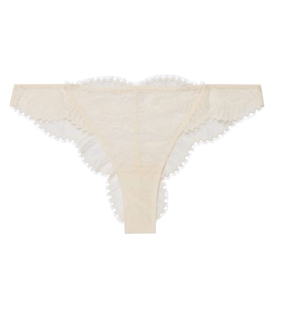 Tanga en dentelle;